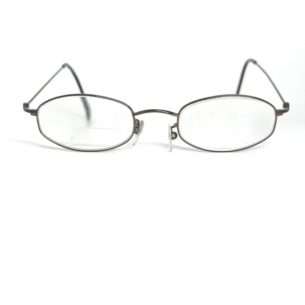 MODO Mod 156 Col SBR‎ Brown Oval Eyeglasses Frames 46-20-145 Made in Italy 21979